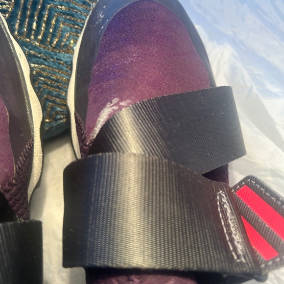 SOREL WOMEN'S KINETIC IMPACT VELCRO STRAP SNEAKERS EGGPLANT COLOR SIZE 9.5 - Picture 12 of 12